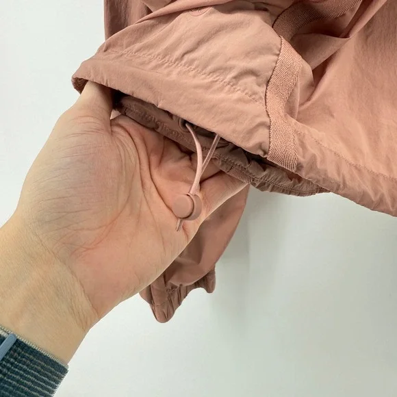 Lululemon Slip into the Moment Short Jacket Chalky Rose Pink Women 10 Light - Picture 8 of 10